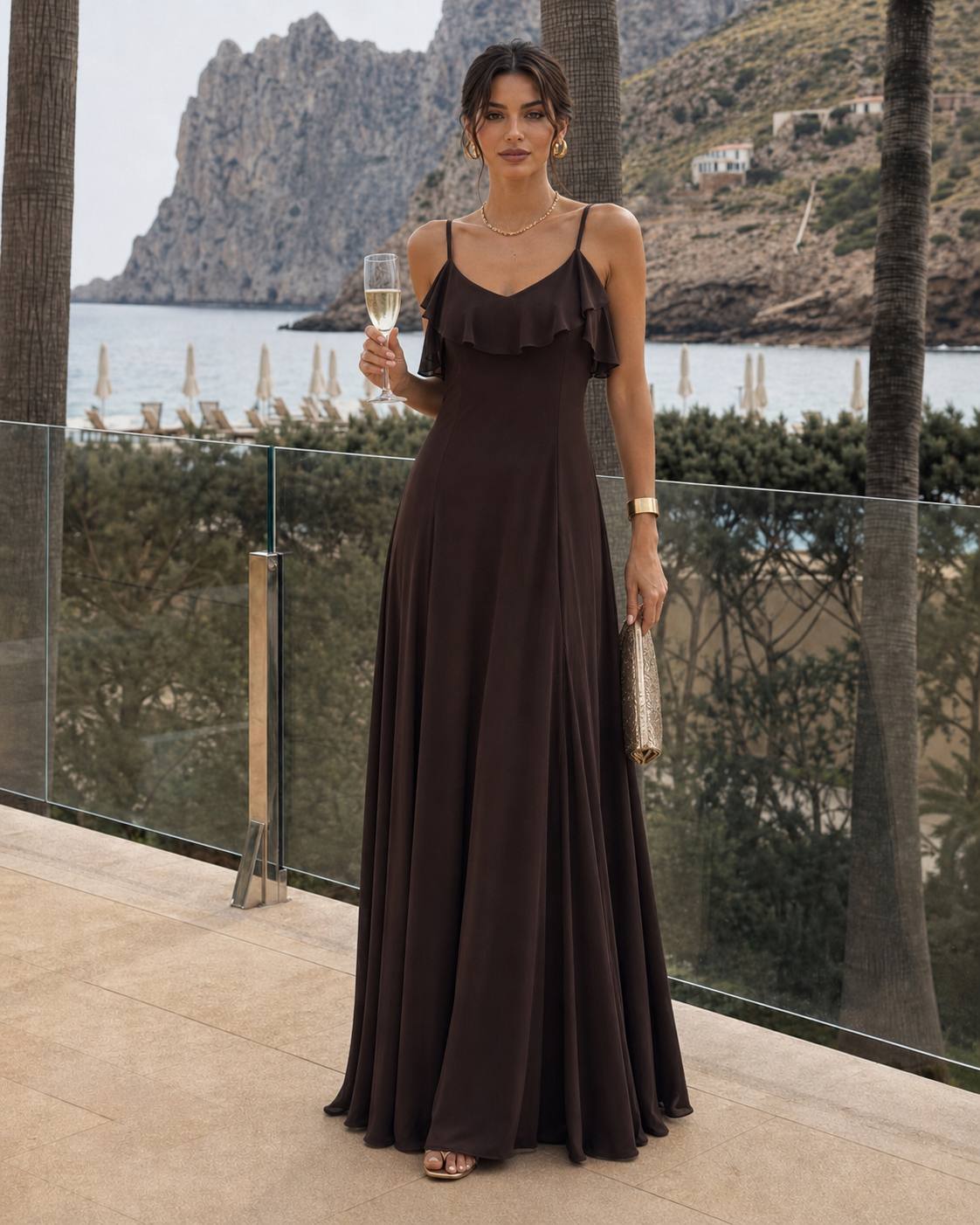 Maxi flow dress