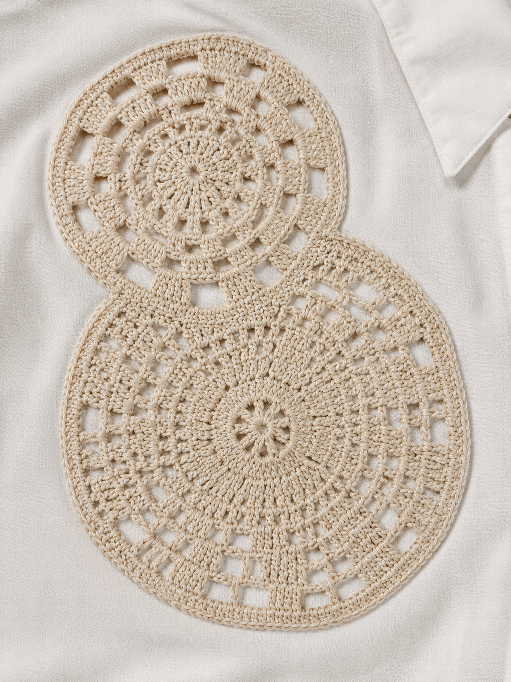 Oversized Crochet Blouse