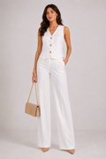 High-waist Trouser