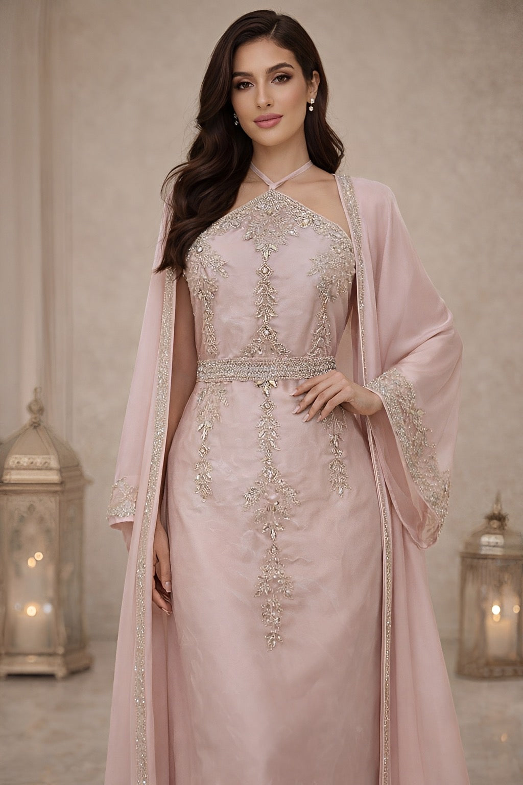 Desert Rose Abaya