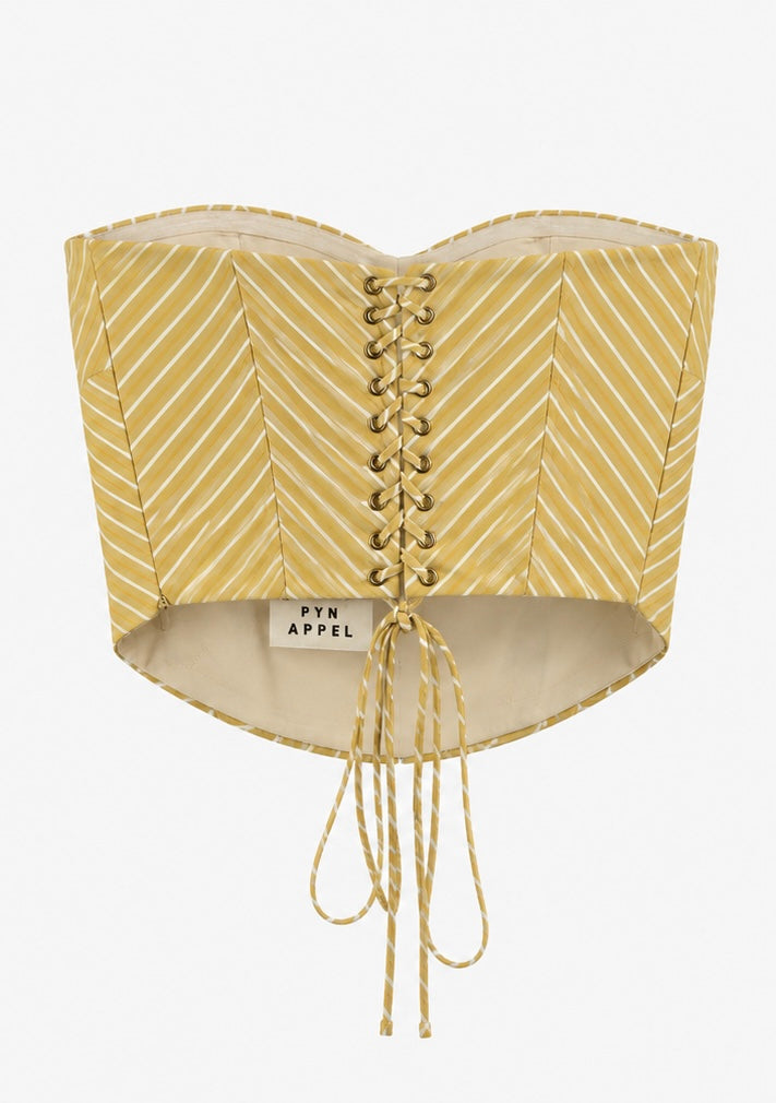 Striped Corset Top