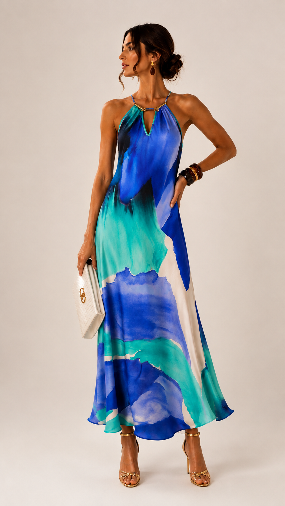 Ocean Breeze Maxi Dress