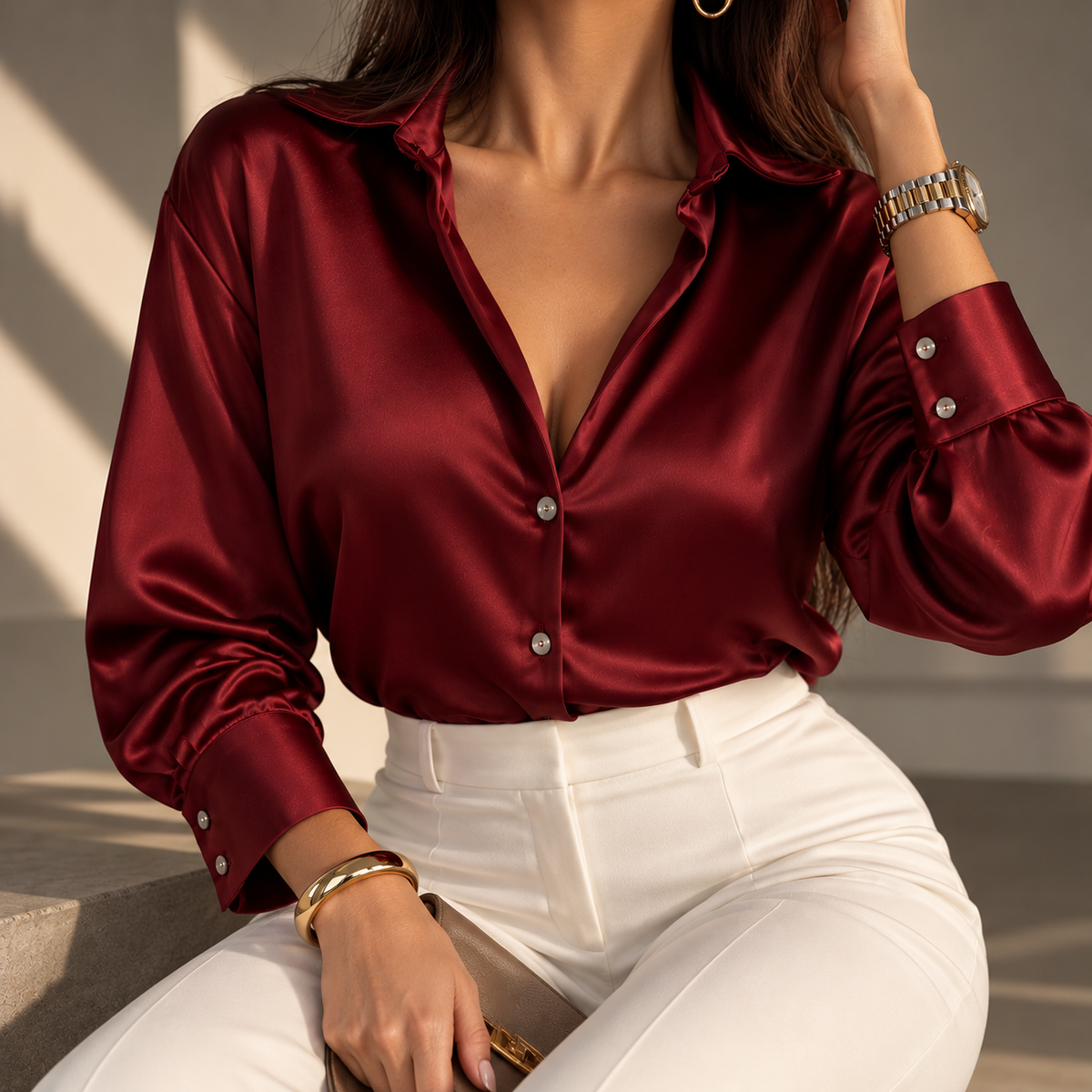 Timeless Satin Shirt