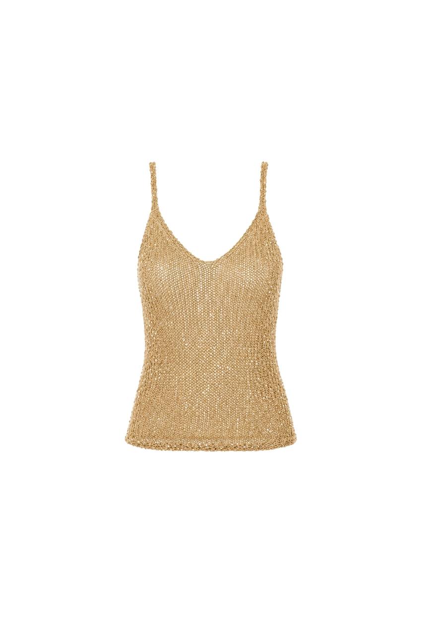 Gold Knit