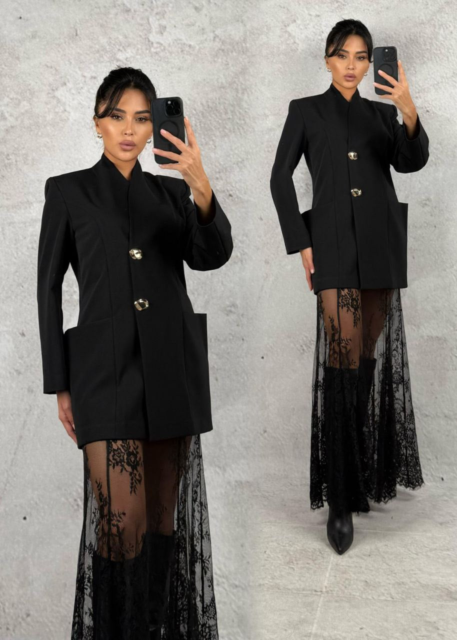 Chic Lave Vision Black Dress