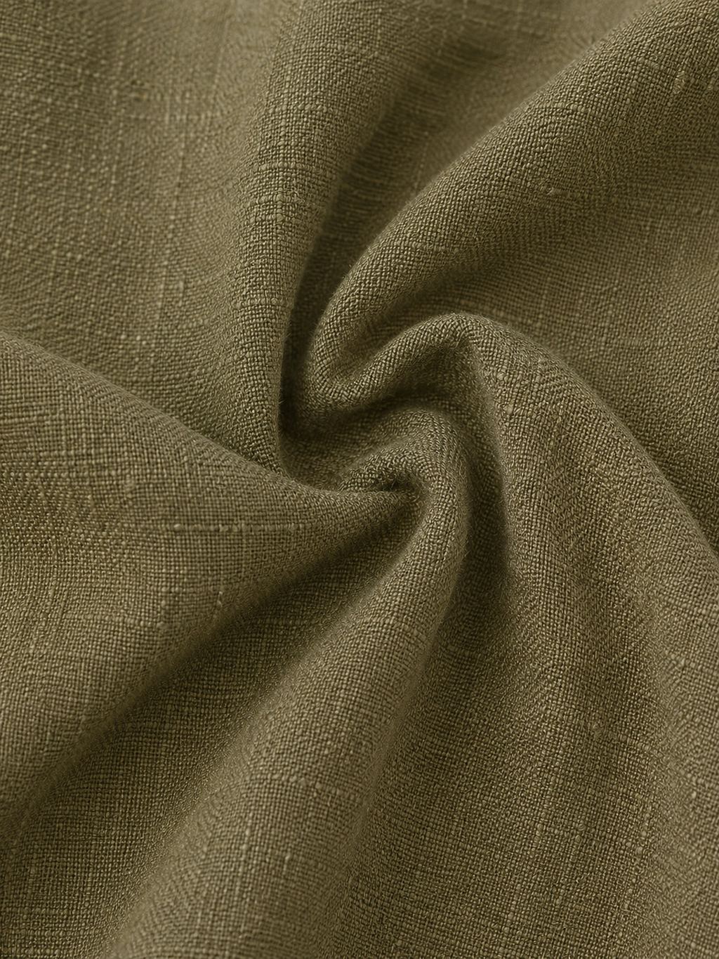Olive Line Belted Shirt & Pant