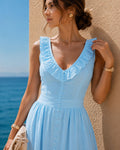 Blue Breeze Maxi Dress
