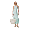 Mint Satin Dress