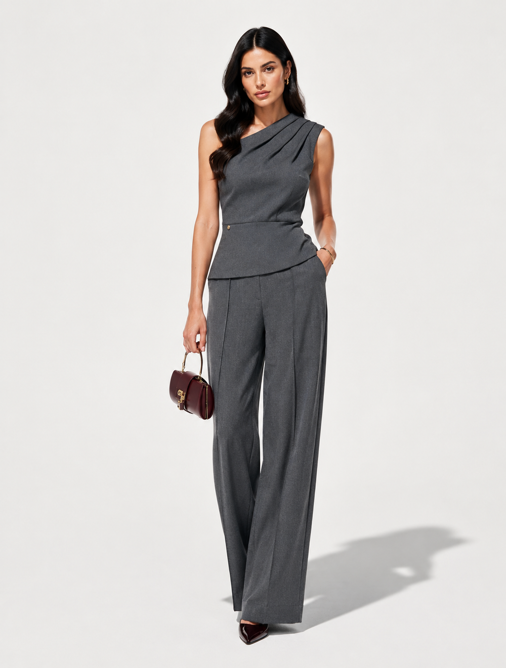 One-Shoulder Top&Pants