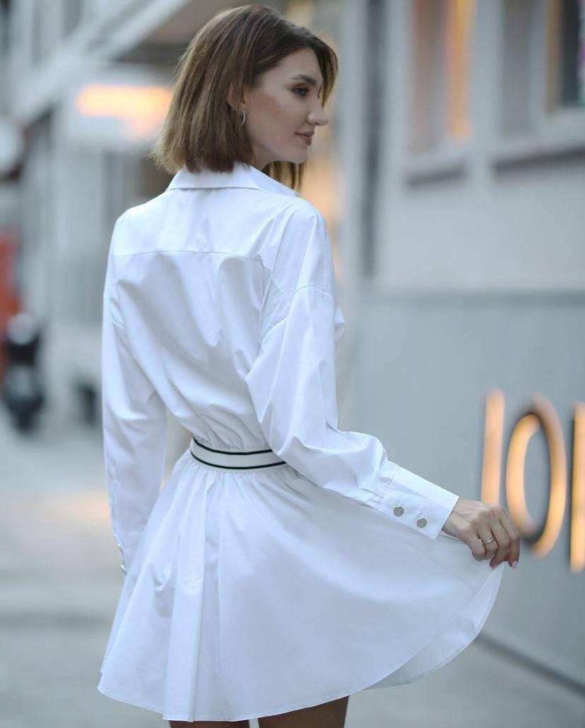 White Shirt Dress