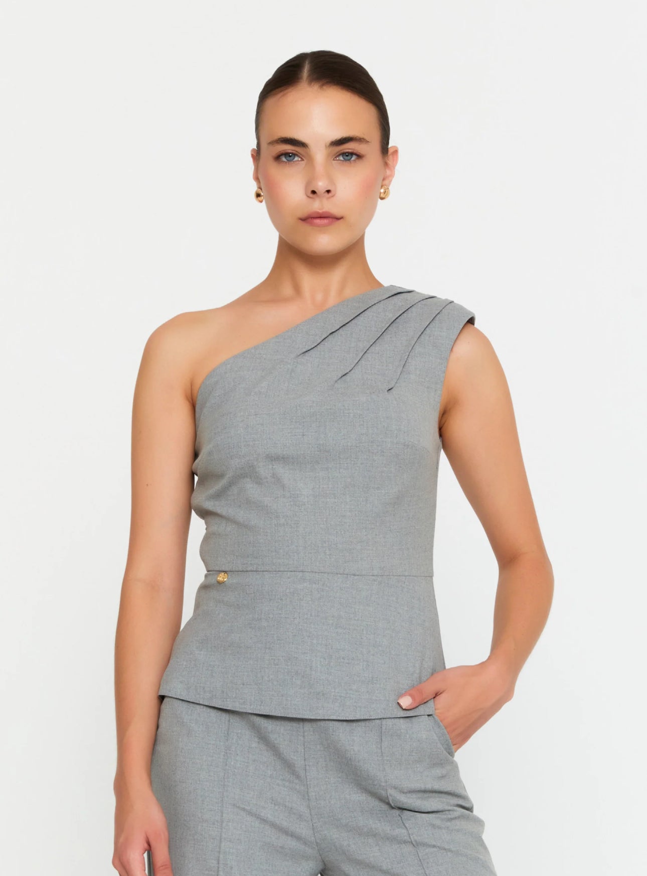 One-Shoulder Top&Pants