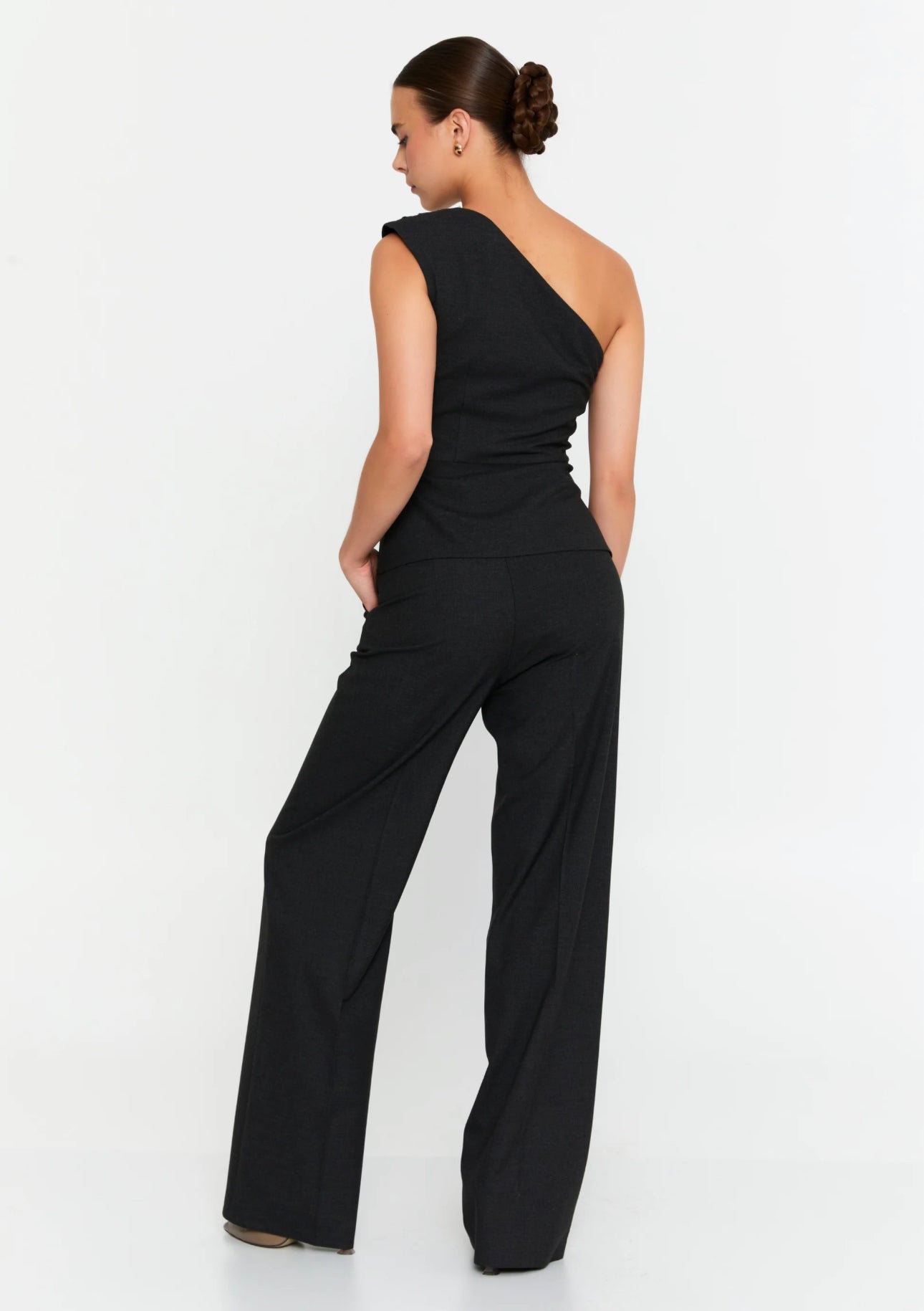 One-Shoulder Top&Pants