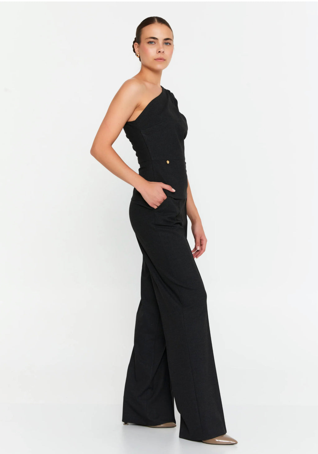 One-Shoulder Top&Pants