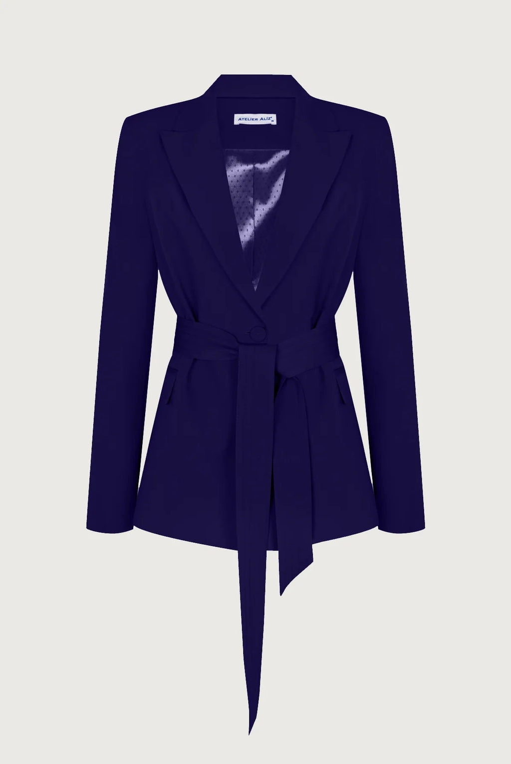 Chic Navy Blue Suit