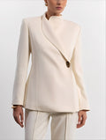 Ivory Blazer& Trouser