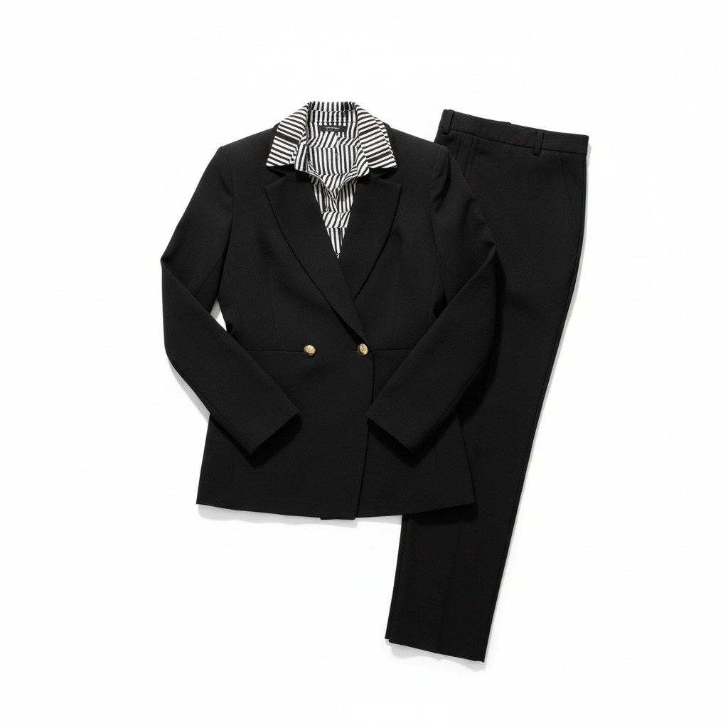 Black Slim Fit Suit