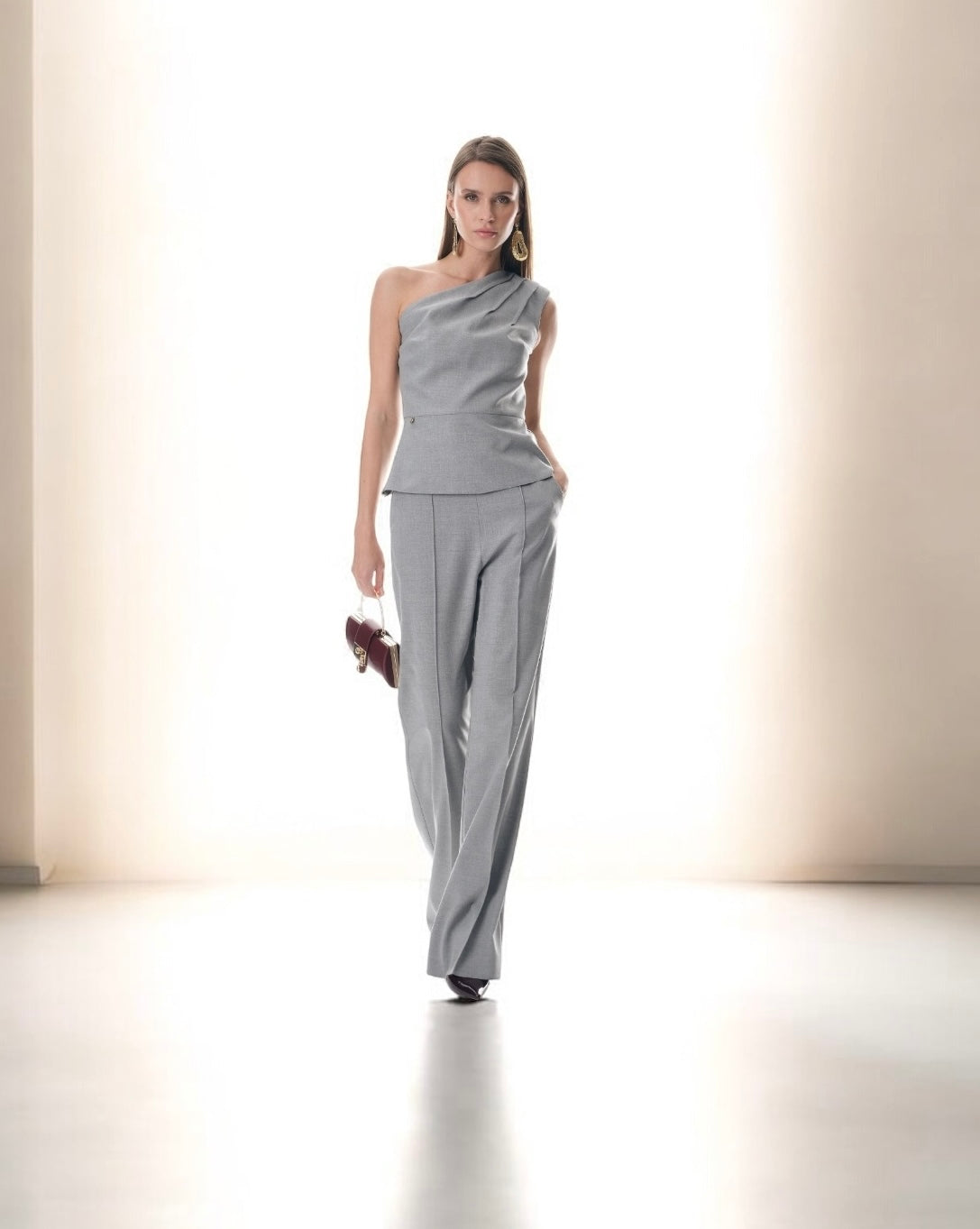 One-Shoulder Top&Pants