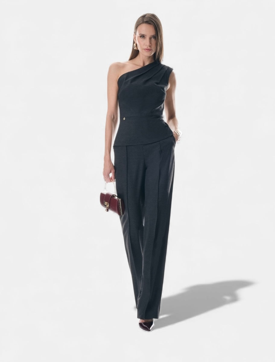 One-Shoulder Top&Pants