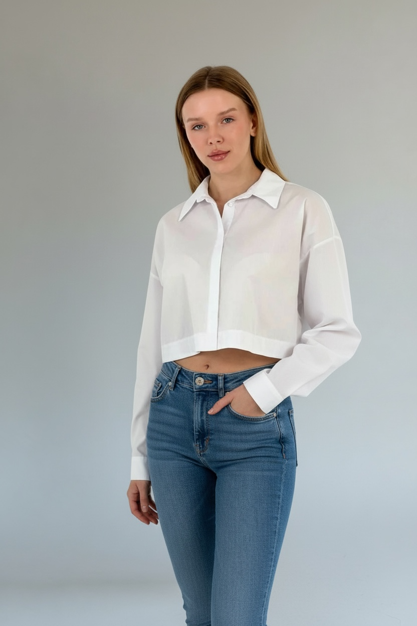 Cropped Shirt