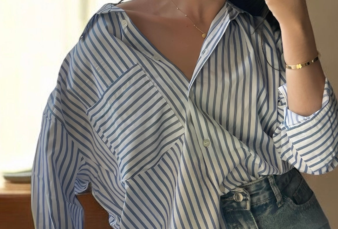 Oversized striped Shirt