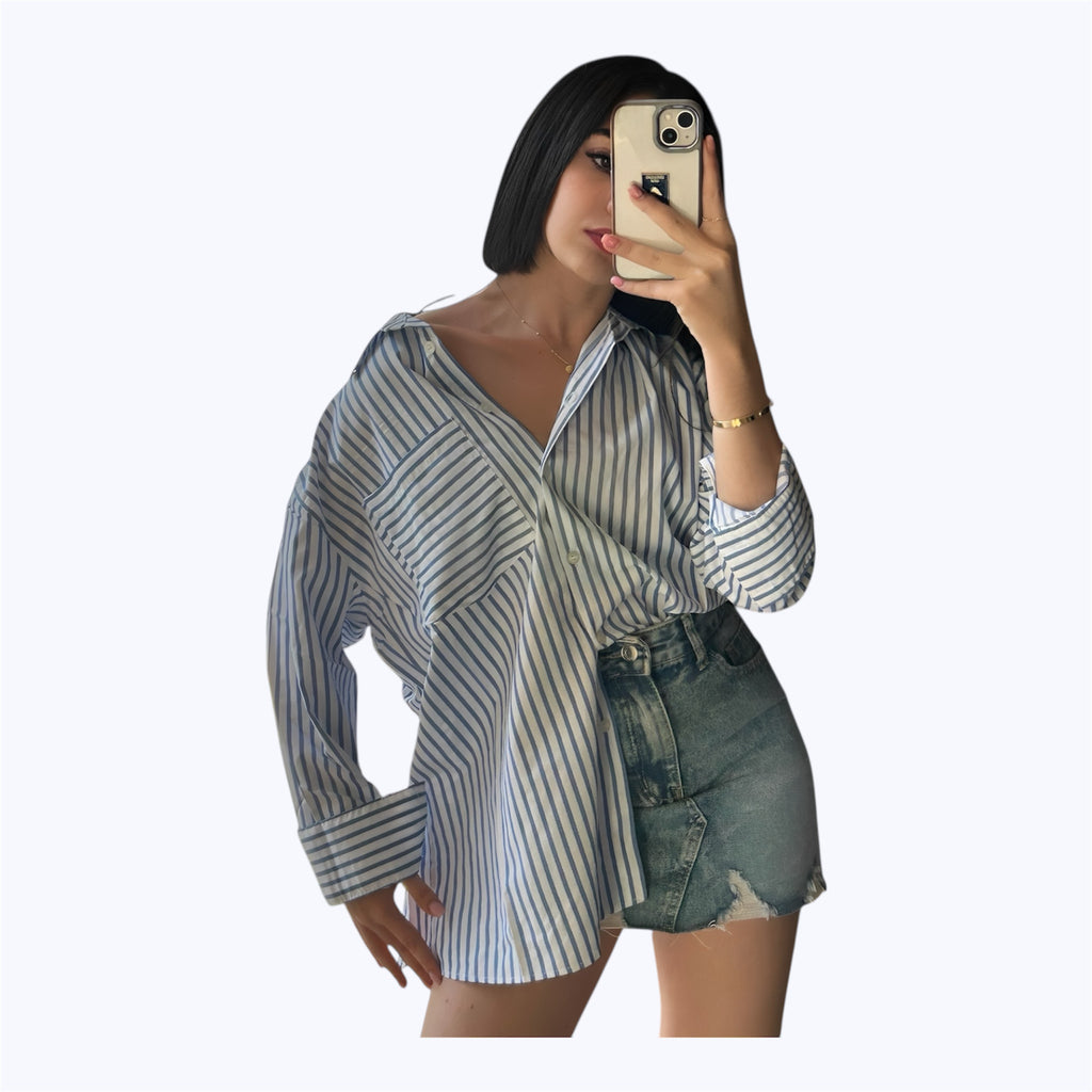 Oversized striped Shirt