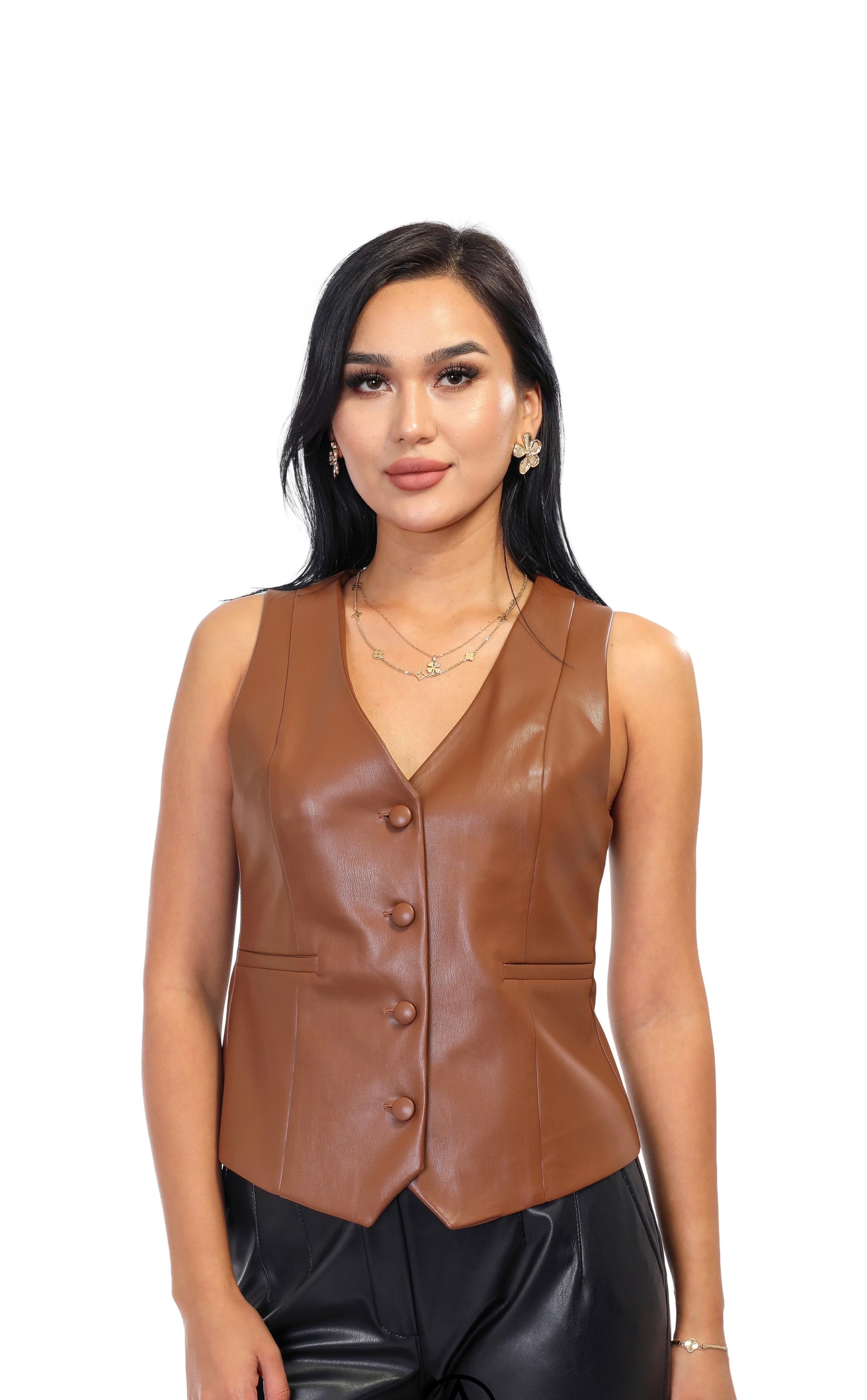 Leather Vest