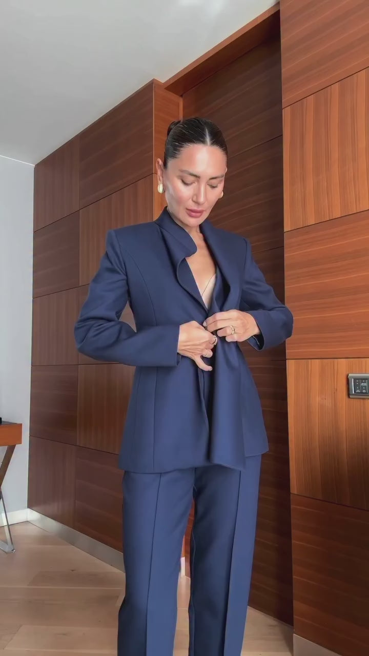 Navy Blue Blazer& Trouser