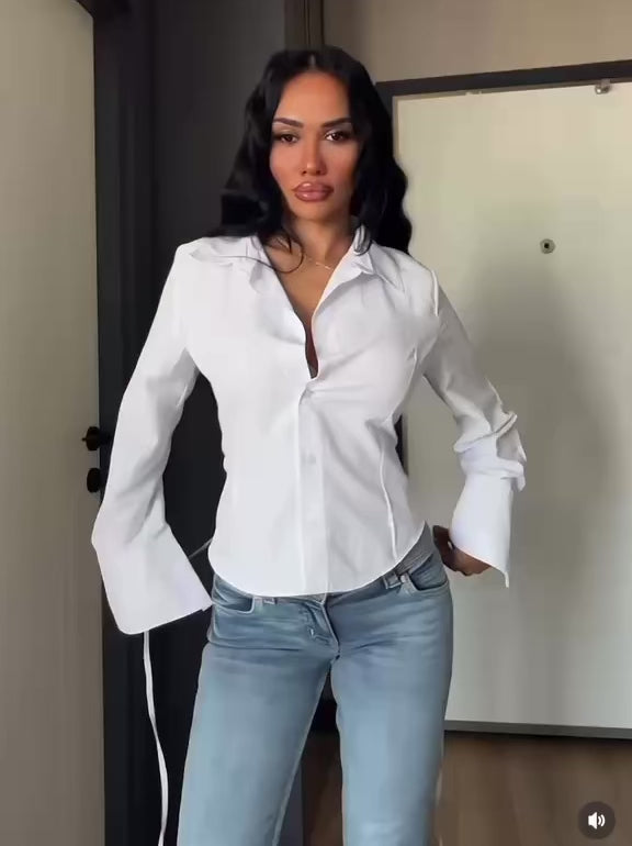 Corset-Style Waist Shirt